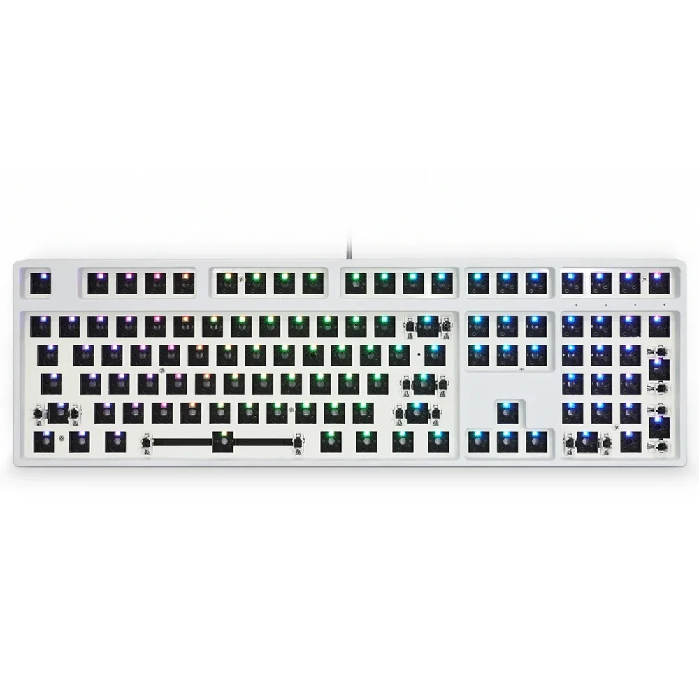 EPOMAKER GK108 Hot Swappable Keyboard kit, With RGB Backlit, Type-C Interface, Fully Programmable