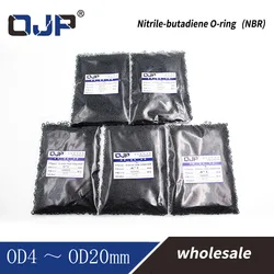 CS1.5/2.4/4.6mm OD4-160mm Thickness Rubber NBR Sealing O-Ring O Ring Seal Gasket Ring Washer Nitrile rubber waterproof sealing
