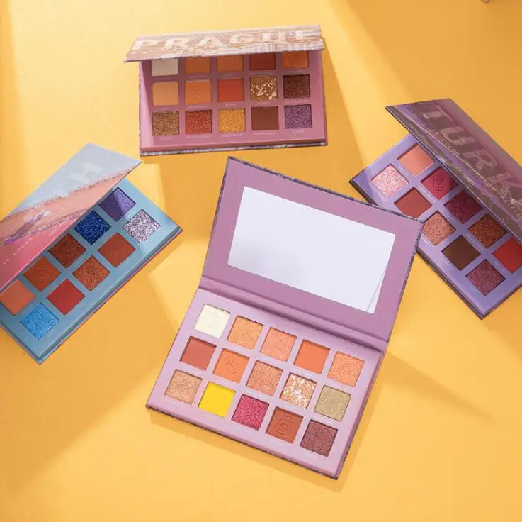 Paleta Cieni do Powiek Beauty Glazed Mysterious Natural Matte Pearlescent Highlight Paleta Cieni do Powiek Trwała Uroda