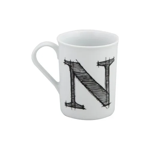 Letter (N) mug 285 cc Tea Coffee Cups Tea Coffee Sets Tea Coffee For Trophy Turkish Tea Cup Set Glass Porcelain Ceramic