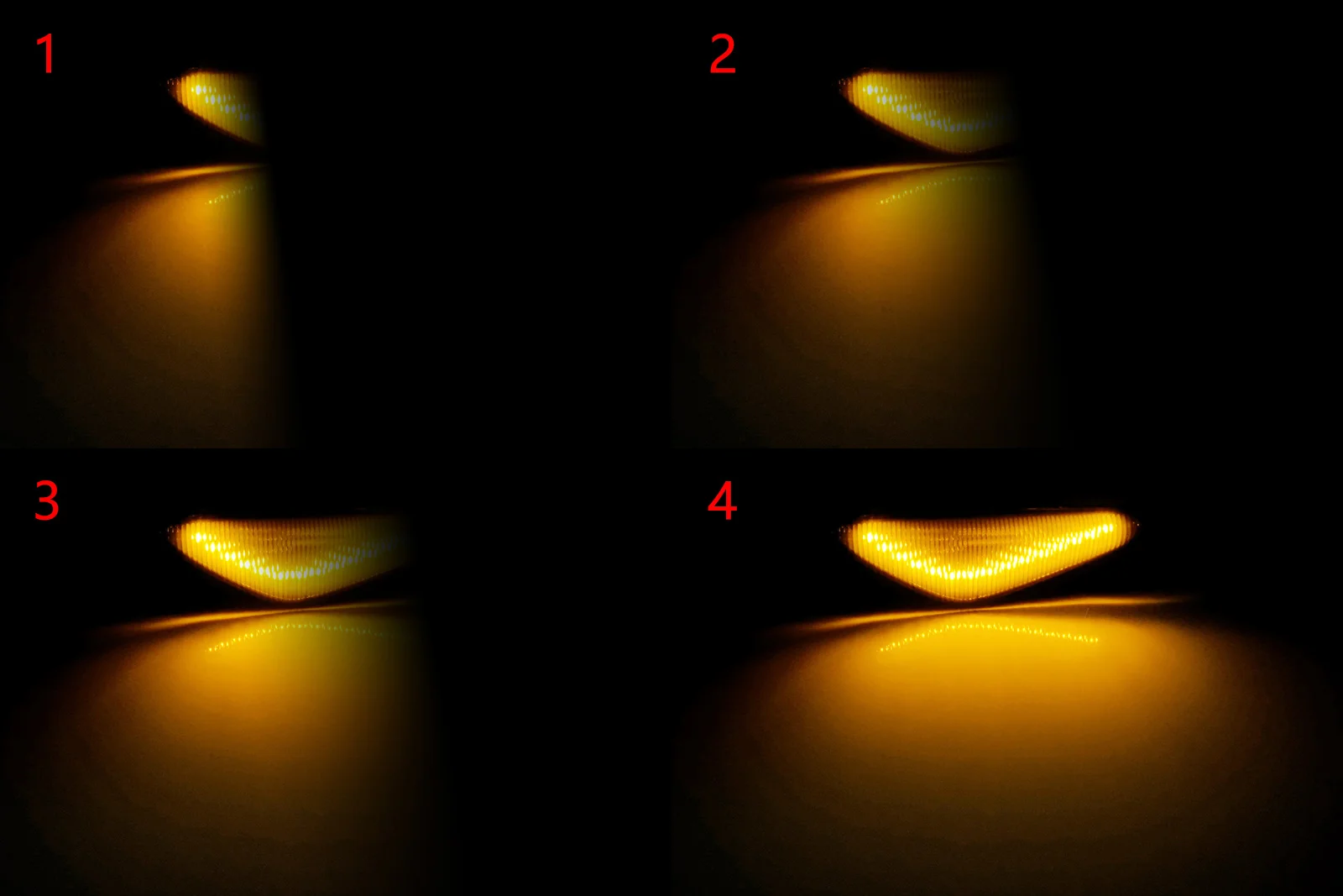 ANGRONG 2x لسيارات BMW X5 X3 X6 F25 E70 E72 ديناميكية LED الجانب ماركر مكرر ضوء Canbus