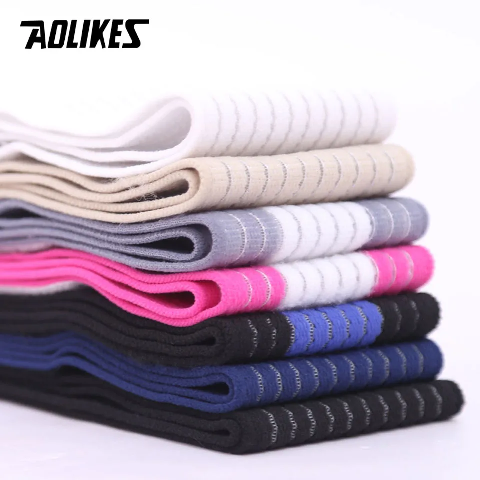 AOLIKES 1PCS Elastic Bandage Compression Knee Support Sports Strap Knee Protector Bands Ankle Leg Elbow Wrist Calf Brace Safety