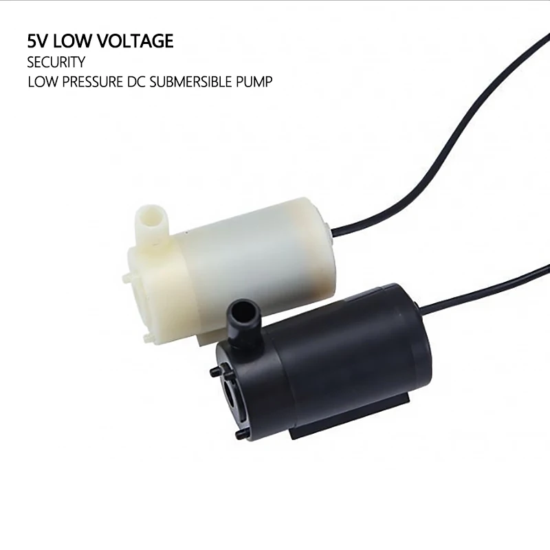 DC 5V Low Noise Brushless Motor Pump 120L/H Mini Micro Submersible Small Water Pump USB Power Supply For Fountain Water Flowers