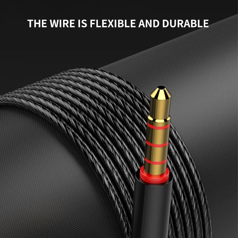 سماعات أذن 3.5 ملم Trrs سماعات رأس سلكية داخل الأذن مع ميكروفون ملون بدون فقدان لهواوي ريدمي Oneplus ممن لهم