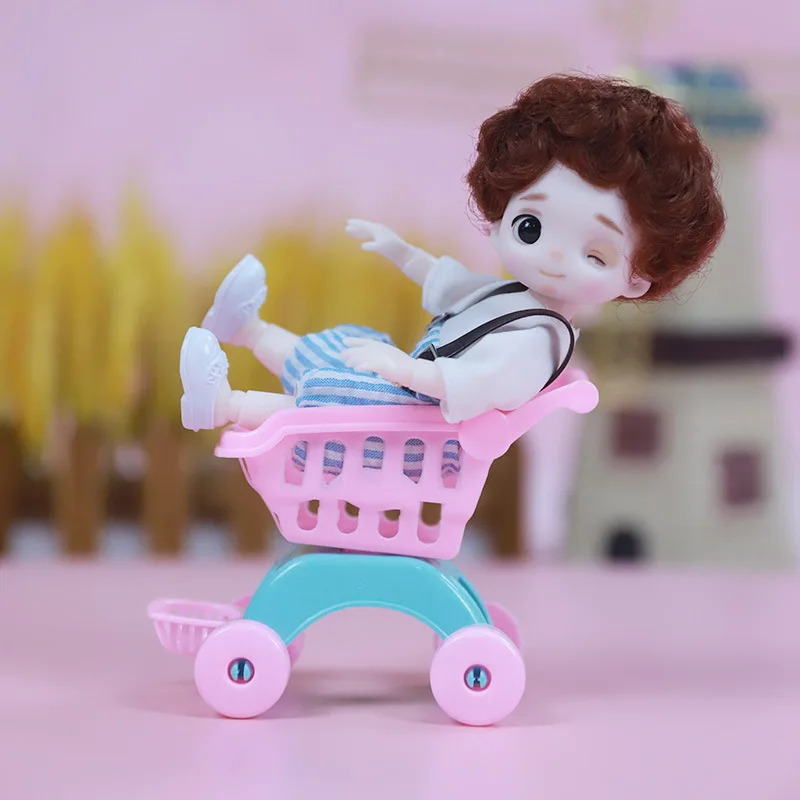 Doll Accessories Violin Shopping Cart Dreamlike For Cute 16Cm Boy Casual Toys Our Generation  Christmas Gift