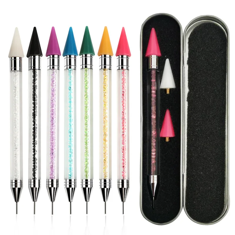 Crystal Pen Rhinestones Gems Picking Crystal Tool Wax Pencil Pen Picker Clothing Decoration Tool Diamond Painting Tools