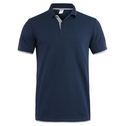 Men's Polo Shirt Summer Brand Clothing Pure Cotton Men Business Casual Male Polo Shirts Short Sleeve Breathable Soft Polo Shirt