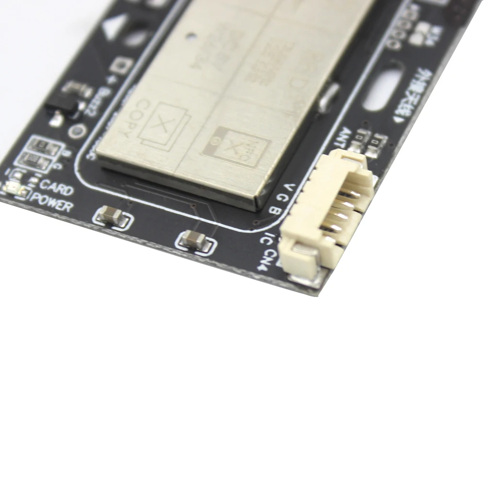 Lector de tarjetas de proximidad RFID de 13,56 MHz con salida Wiegand34 y RS485, sistema de control de acceso IP65 para seguridad de oficina/fábrica/puerta