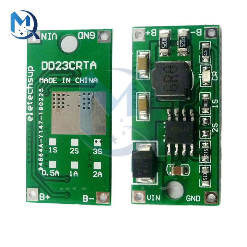 DC 5-23V 1S 2S 3S Multi-Cell Version 18650 Lithium Battery Chargering Board for Li ion Cell Solar Portable Device Charger Module