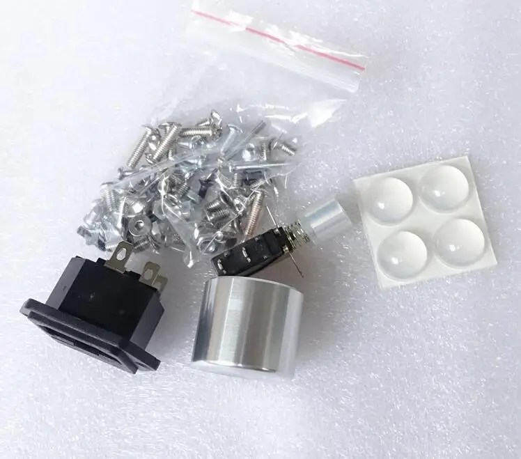 BZ3207A gabinete pré-amplificador de alumínio completo/chassis amplificador AMP BOX/caixa DIY 320mm * 70mm * 248mm