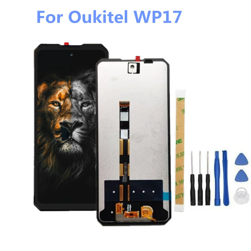 

New Original Oukitel WP17 Cell Phone 6.78'' LCD Display Assembly Touch Screen Digitizer Panel Touch Glass Repair Parts