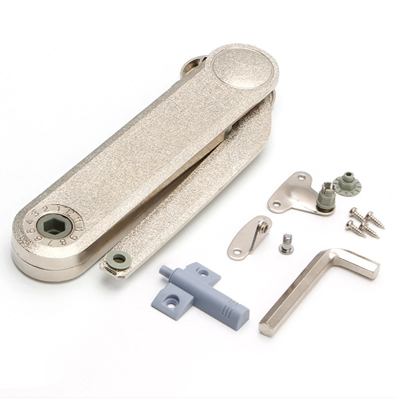 Great Strength Hydraulic Kitchen Cabinet Hinge Cabinet Door lift Random Stop Support Rod Air Spring Furniture Hardware