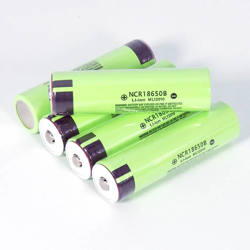 VariCore Original 18650 3.7 v 3400 mah Lithium Rechargeable Battery NCR18650B with Pointed(No PCB) For flashlight batteries