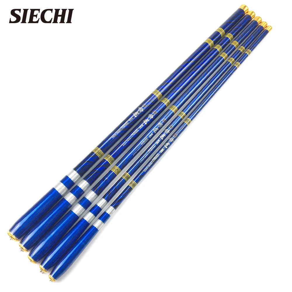 

SIECHI Fishing Stream Rod hand carp Carbon Fiber Lightweight Travel High Quality 3.6m 4.5m 5.4m 6.3m 7.2m