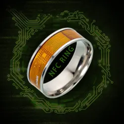 Multifunzionale Unisex in acciaio inossidabile NFC Smart Chip Ring anello intelligente coppia anelli digitali accessori per gioielli