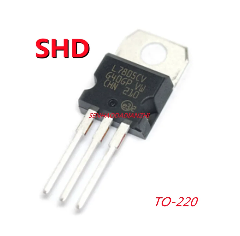 20PCS L7805CV TO220 L7805 TO-220 7805 LM7805 MC7805 stabilivolt voltage-regulator tube New