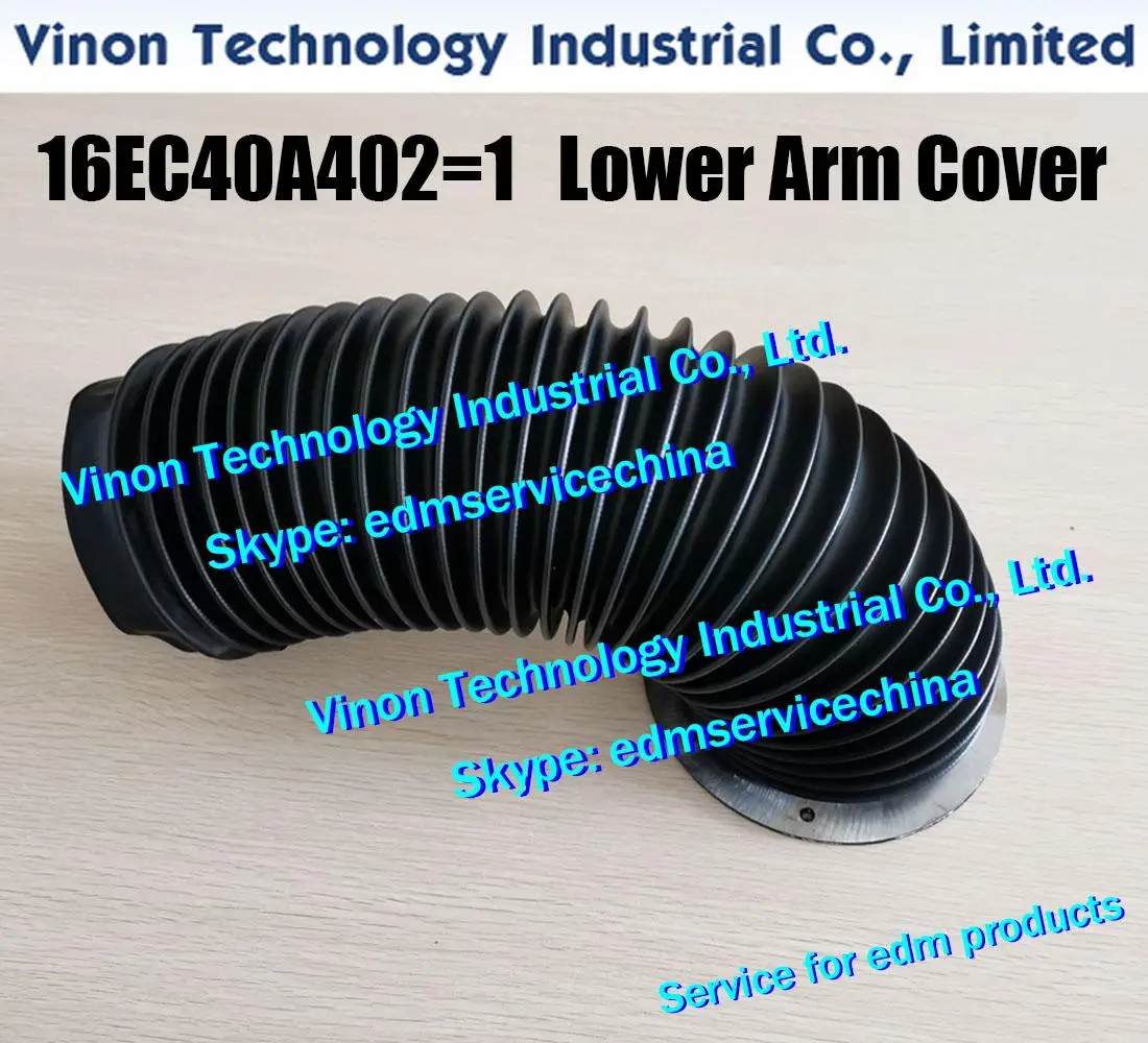 16EC40A402 Makino Lower Arm Cover for work tank. Makino EDM Sapre Parts Lower Arm Bellows 16EC.40A.402, 16EC40A402=1