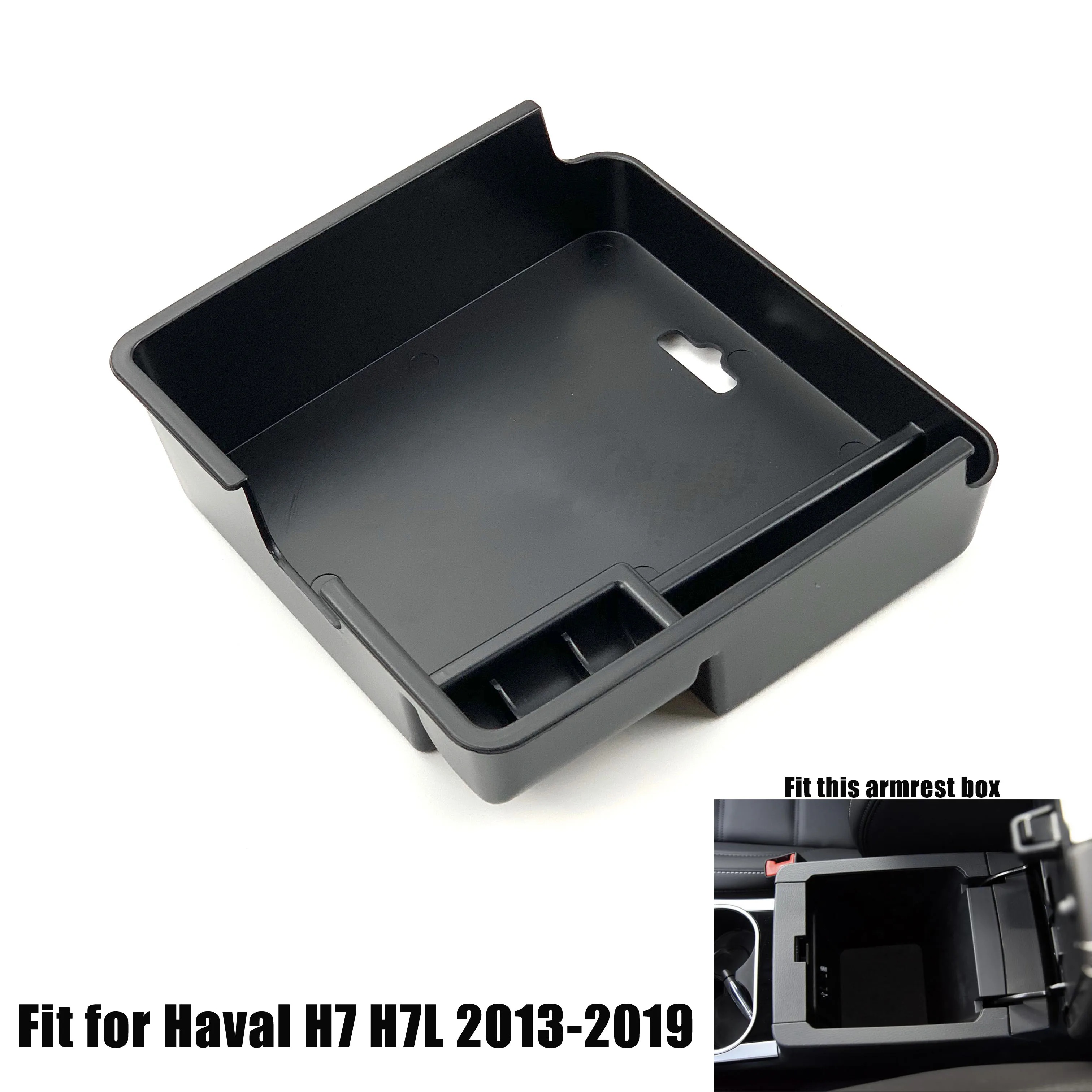 Automobile Armrest Storage Box For Great Wall Haval H2 H6 H7 H7L H9 Center Console Container Storage Organizer car Accessories