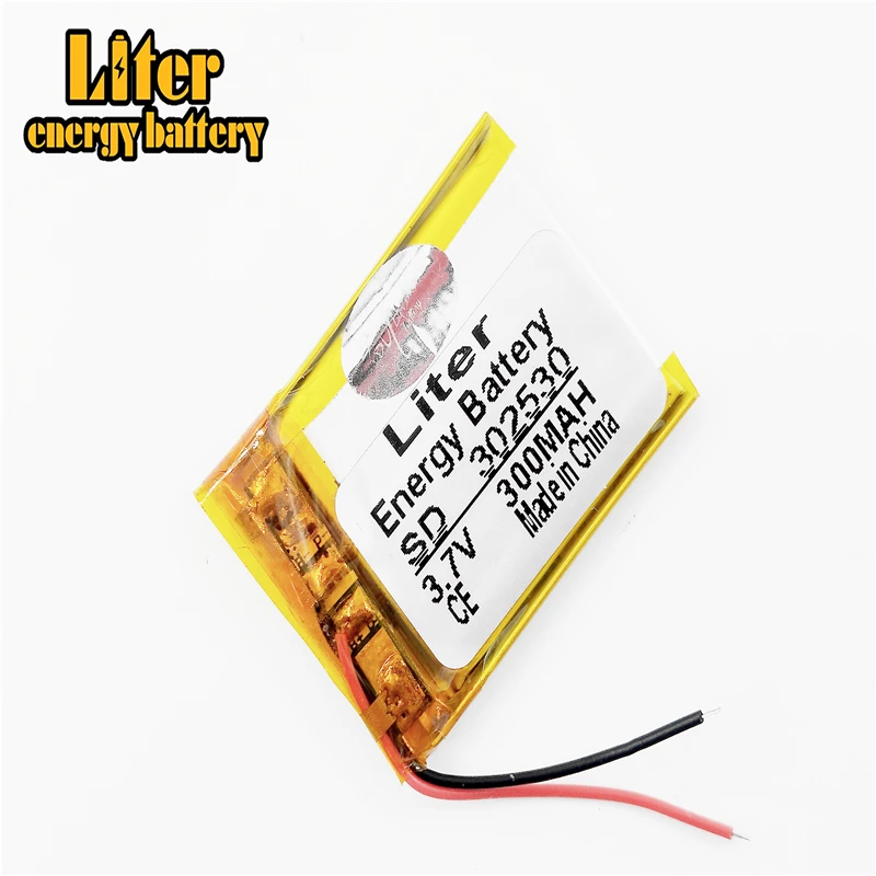 3.7V 300mAh 302530 litowo-polimerowa bateria litowo-jonowa akumulator do Mp3 MP4 MP5 GPS PSP