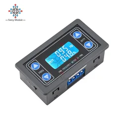 1Hz-150KHz Adjustable Meter PWM Signal Generator Frequency Meter DC 3.3-30V Liquid Crystal Display Duty Cycle Frequency