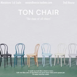 1/6 doll house model furniture accessories mini model Specially made dining chair