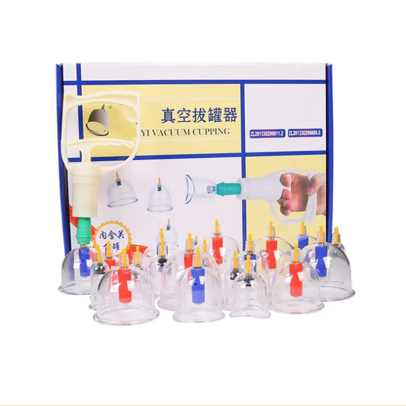 

24 шт., вакуумные банки для массажа, с монитором здоровья