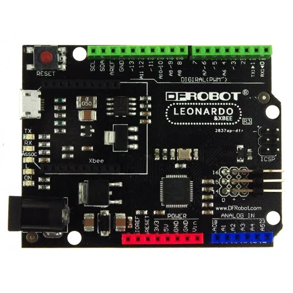 Free shipping for DFrobot Open Source Arduino Leonardo R3 master board with Xbee interface