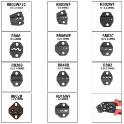 LUBAN MINI EUROP STYLE crimpatura strumento pinza crimpatrice set di matrici per serie RB RB28B RB48B RB16WF RB06WF RB03H RB02 ganasce