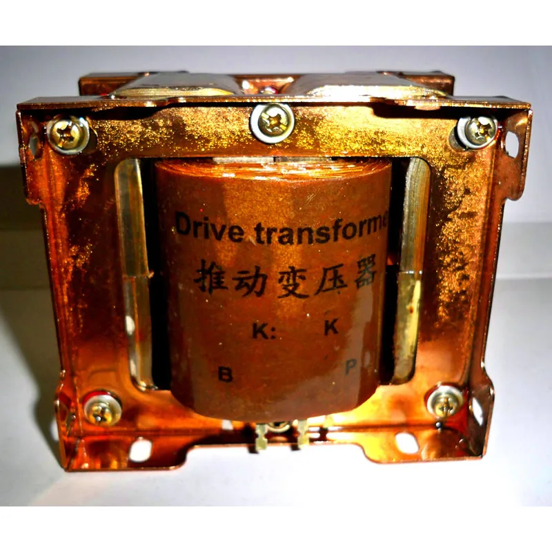 Tube 6SN7 6V6 2A3 300B push 845 211 ... Amorphous C-type iron core push transformer, impedance: 5K: 5K + 5K