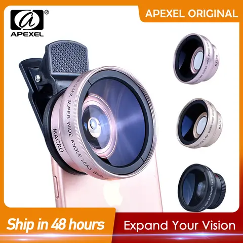 2-in-1 Wide Macro Lens APEXEL