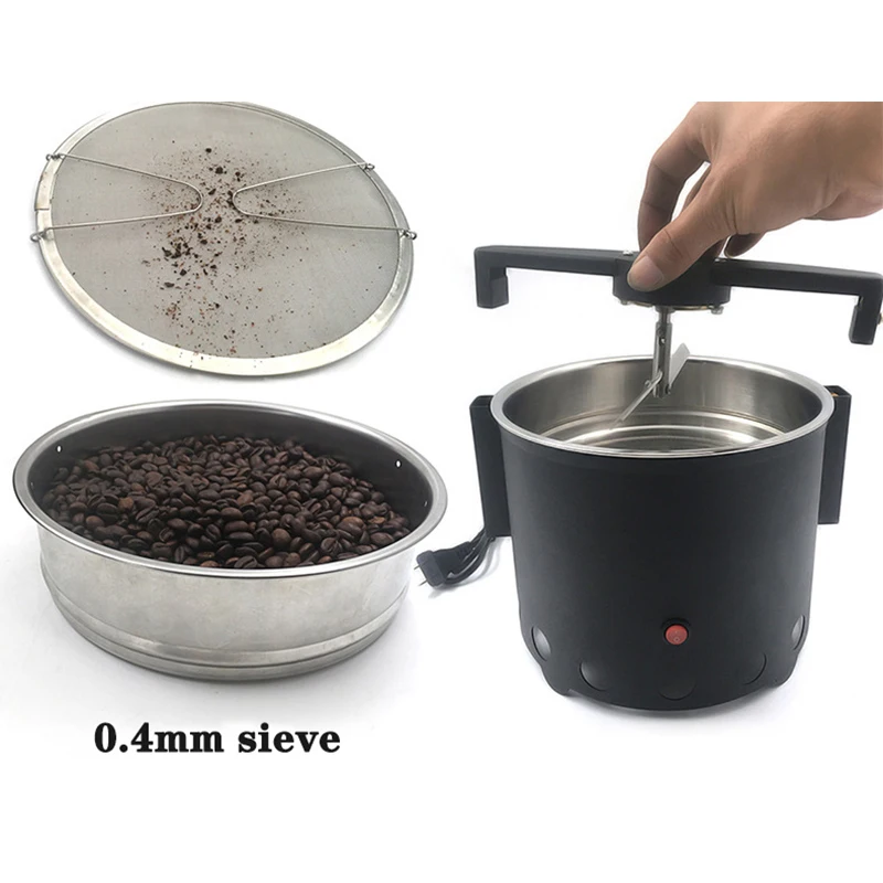 New In Automatic Electric Coffee Bean Cooler 500g Double Sieve Roasting Cooling Machine For Cafe Roasting Cooling Rich Flavour