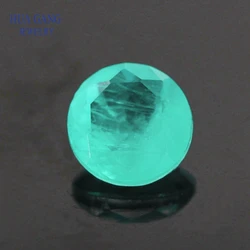 Splicing stone Paraiba Stone Round Shape Spliced Crystal&Glass Gems For Jewelry Making 5mm~12.0mm