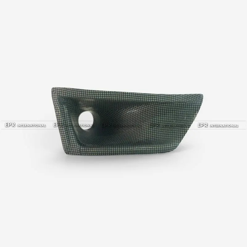 Matte Carbon Air Intake Vent For Honda Jazz FIT GK5 2014-2018 Track Type Front Bumper Duct Body Kit Tuning Trim