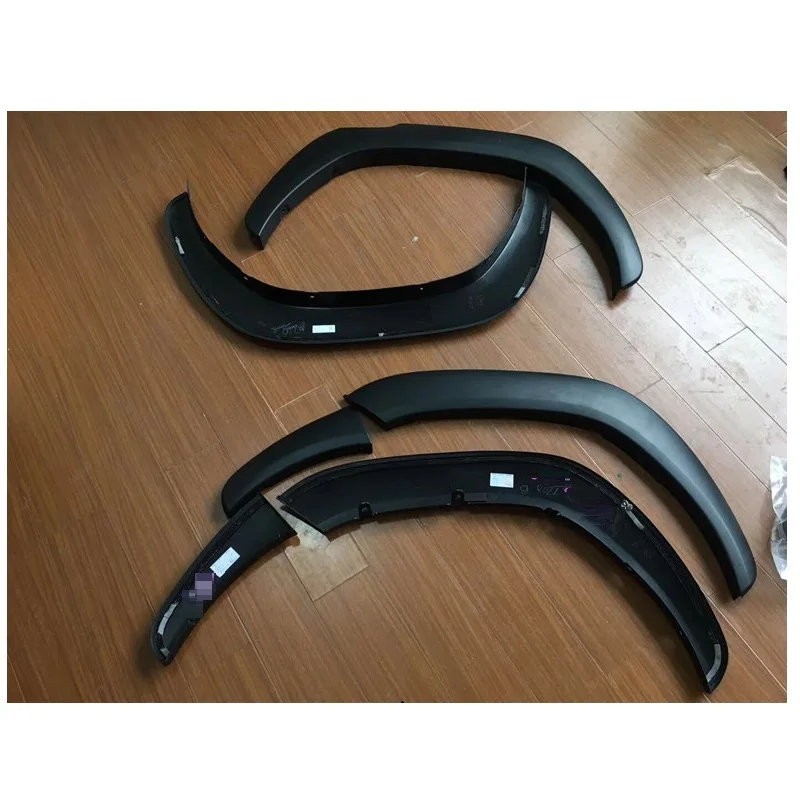 Small Styling Mouldings Auto Matte Black Fender Flares Exterior Accessories Plate Cover for Hilux Vigo Revo Rocco 2015-2020 3.5\