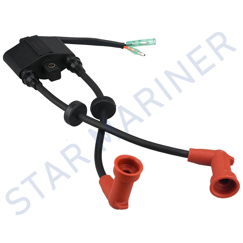 6F6-85570 Ignition Coil Assy 6F6-85570-01 For Yamaha Outboard 36HP 40HP J Old Model Parsun T36  6F6-85570-10 	 Boat motor