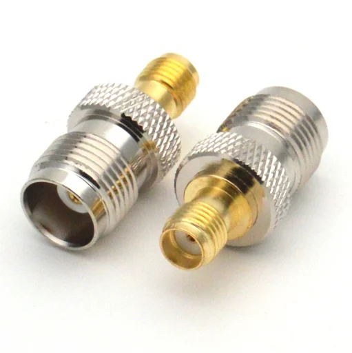 

2pcs SMA Female To TNC Female Jack RF Coaxial adapter Connectors