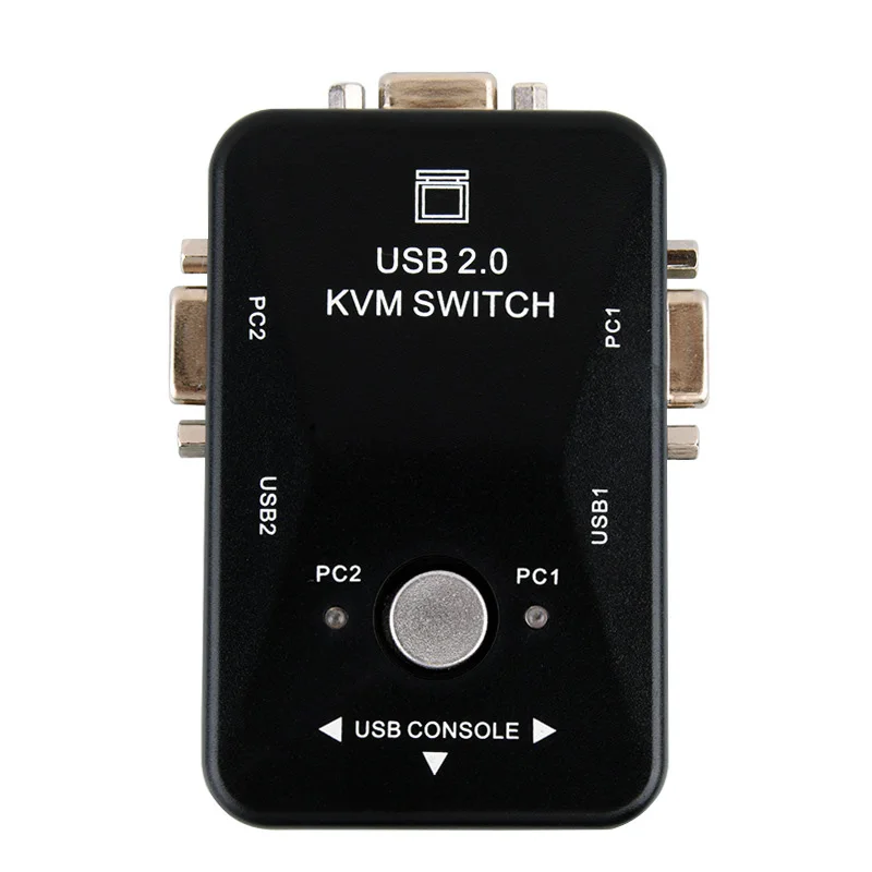 Two-in and One-out Switch USB 2 Port Printer Sharing Device Computer Switcher EM88