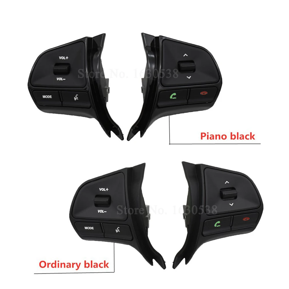 Steering Wheel Audio Volume Music Control Button Switch For KIA K2 RIO 2011-2014 No heating