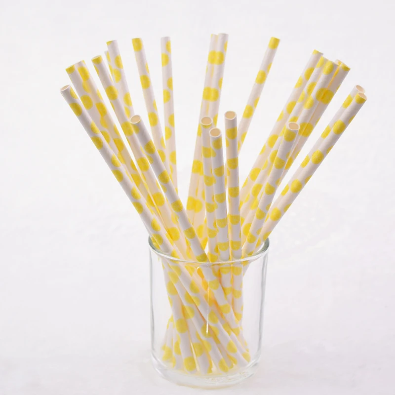 25pcs/lot Fruit Strawberry Pineapple Paper Drinking Straws Drinking Tubes Party Supplies Creative Drinking Straws