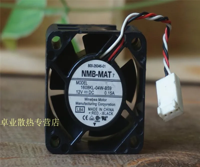 

Free Shipping Wholesale NMB-MAT 1608KL-04W-B59 4020 4cm 40mm DC 12V server inverter cooling axial fan