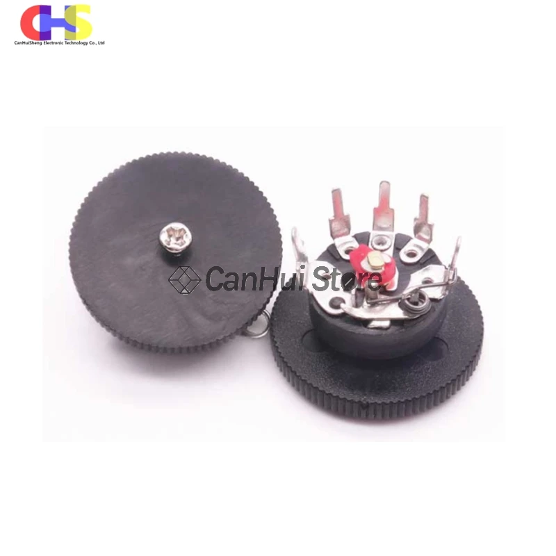 5pcs 12mm RV12MM B103 B10K B503 B50K Straight foot  Bending foot Power Amplifier Volume Radio Potentiometer With Switch