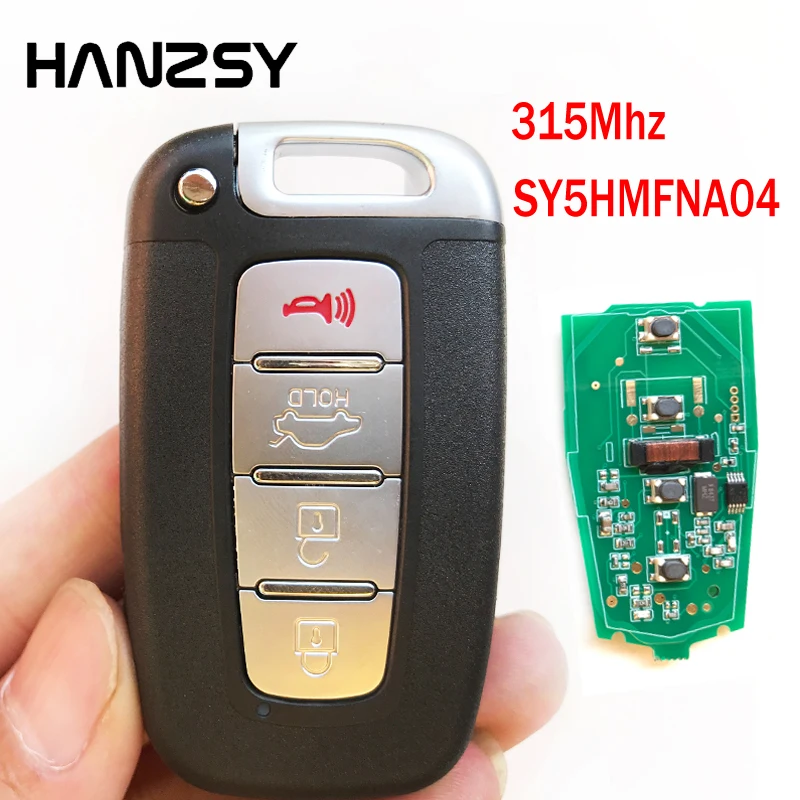 4 Buttons Car Remote Key 315 Mhz For HYUNDAI SONATA GENESIS EQUUS VELOSTER 2009 2010 2011 2012 2013 2014 2015 with ID46 Chip