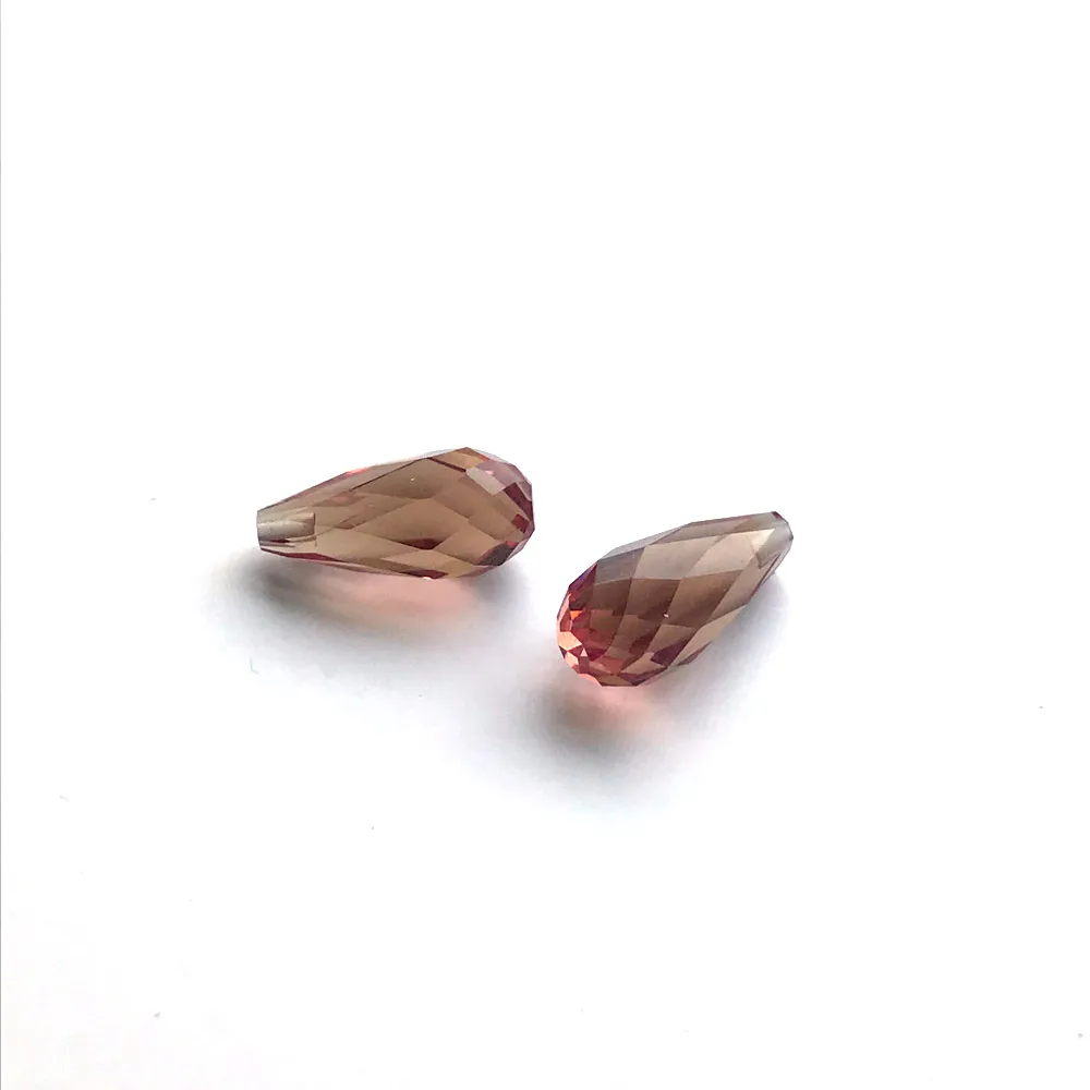CSJ Created Diaspore Zultanite Loose Gemstone Sultanite WaterDrop Cut 8*17mm For Diy Fine Jewelry 925 Silver Color Change Stone