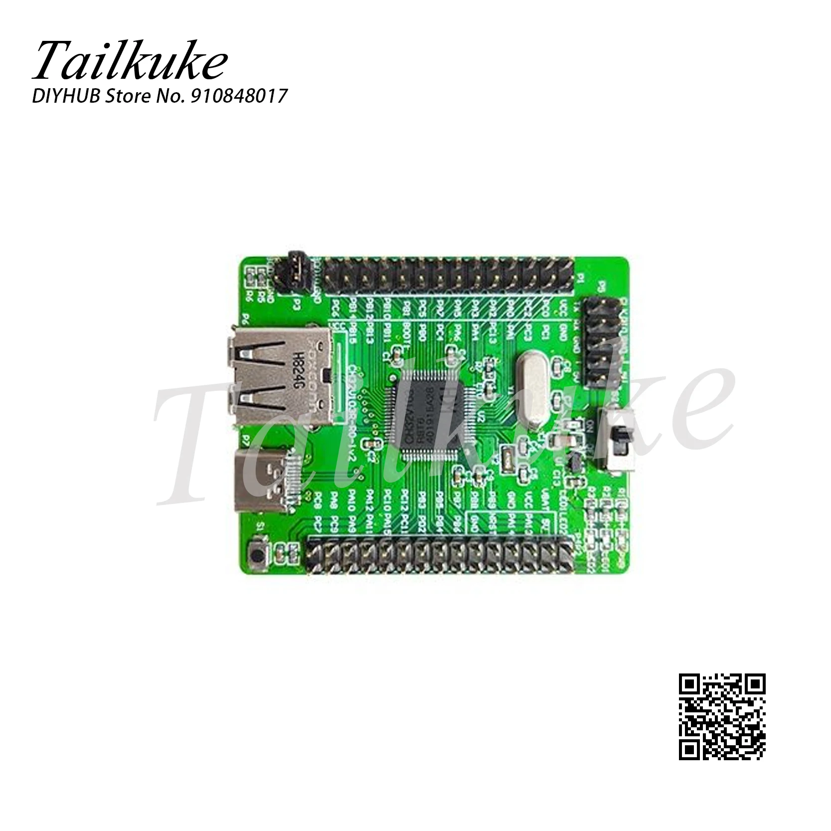 CH32V103 Evaluation Board EVT System Board MCU Intelligent RISC-V MCU Demo Board