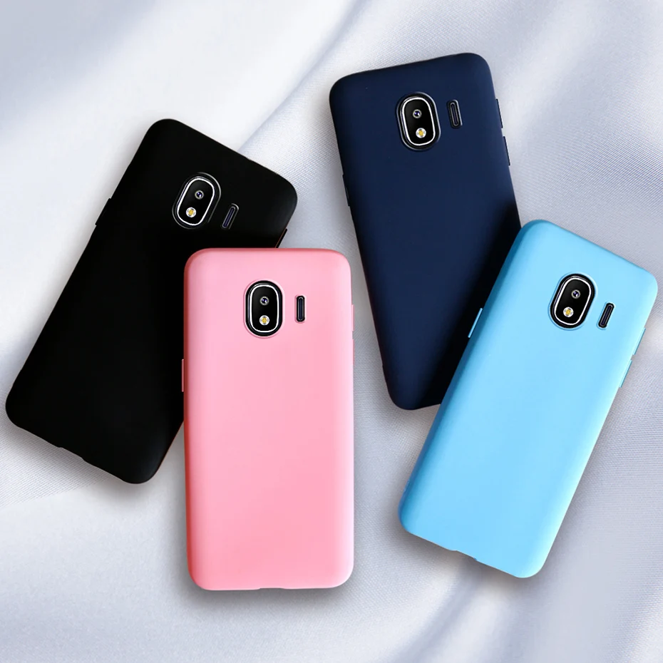 for samsung J2 2018 case soft Silicone Phone Cases back cover on for Coque Samsung Galaxy Grand Prime Pro J2 Pro 2018 J250F case