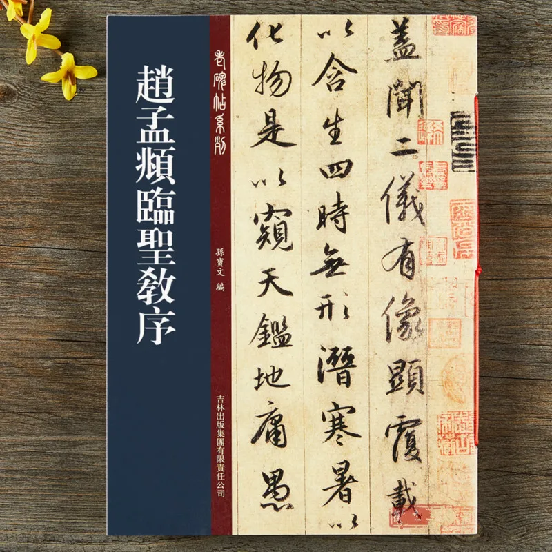 Zhao Mengfu Shengjiao Preface Running Script Brush Calligraphy Copybook Collection Calligraphy Practise Book for Start Learners