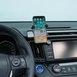 LHD! RHD! for Toyota RAV4 XA40 2014-2018 Mobile Cell Phone Holder Car Air Vent Mount Cradle Stand 1 Set