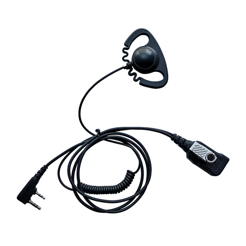 RISENKE Walkie Talkie Earpiece Headset with Ptt for Retevis H-777,RT21,RT22,RT-5R,RT17,RT18,RT19,RT27,Baofeng UV-5R,BF-F8HP