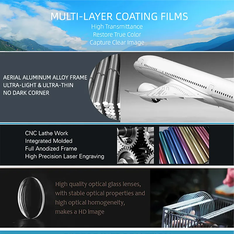 مرشح الطائرة بدون طيار ل Hubsan Zino 2/2 +/Plus STAR/CPL/ND4/ND8/ND16/Night/ND8PL/ND16PL/ND32PL/ND64PL مجموعة ملحقات عدسات الكاميرا