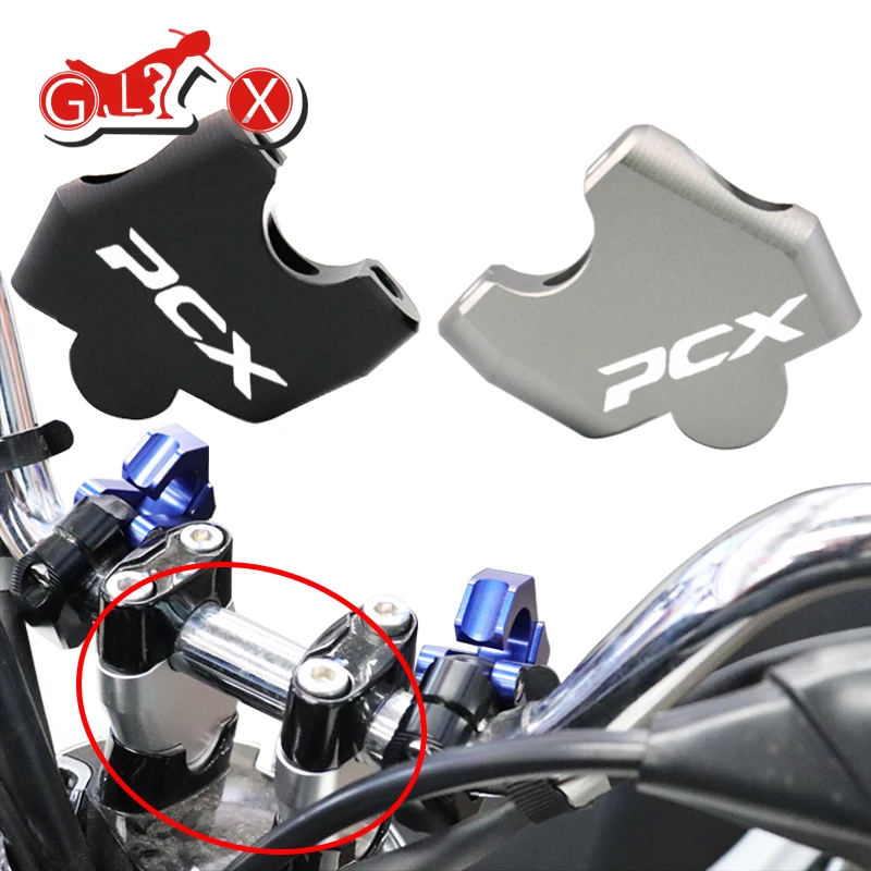 

Motorcycle Accessories For Honda PCX150 PCX160 PCX125 PCX 150 PCX 125 PCX 160 Aluminium CNC Handlebar Riser Heightening Mount